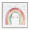 Stupell Industries Cute Smiling Rainbow Framed Giclee, design by Creative Studio